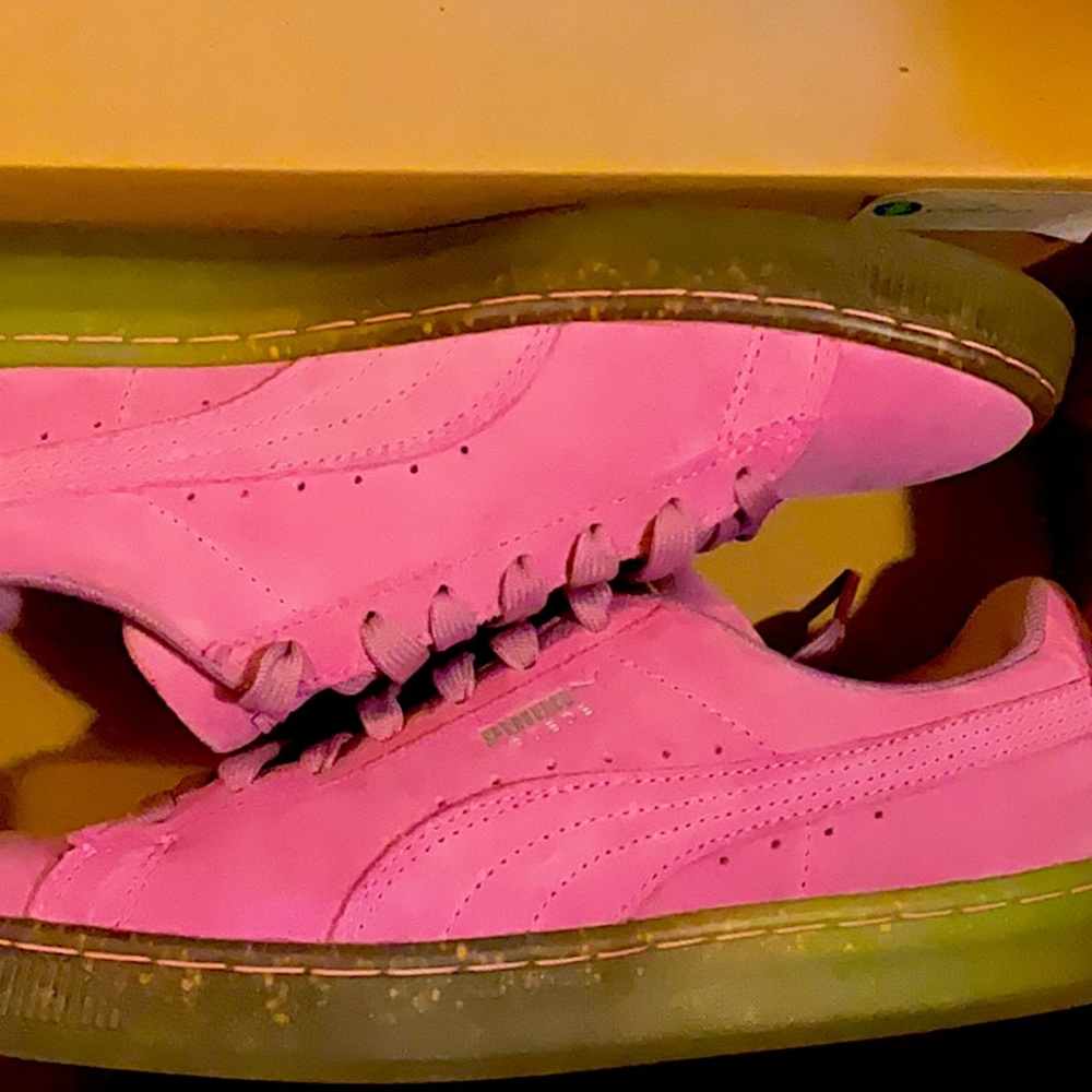 Suede Summer Nights Fade						Smoky Grape-PUMA Silver